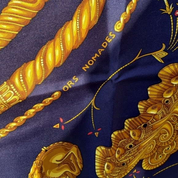 Hermes Ors Nomades By Annie‎ Faivre Scarf design - Picture 4 of 10